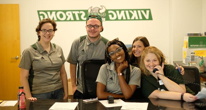 student center employees